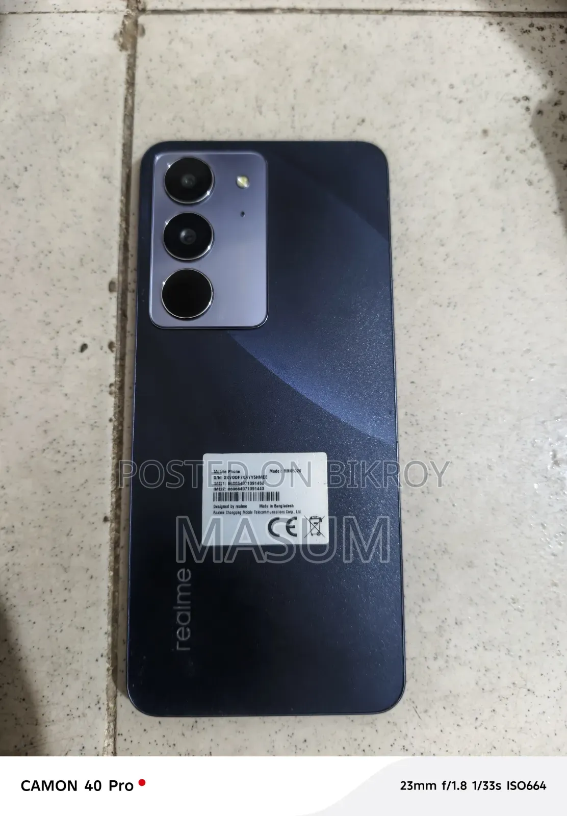 Realme C75x 128 GB Black