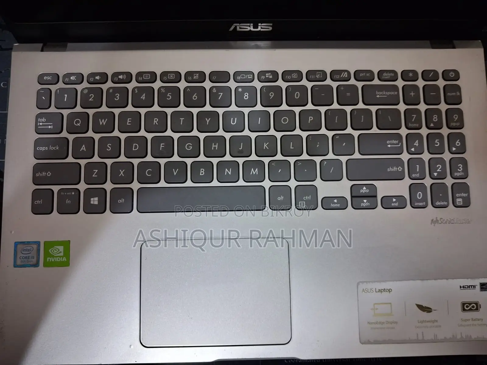 Laptop Asus Vivobook 14 20GB Intel Core i5 HDD+SSD 1.5TB
