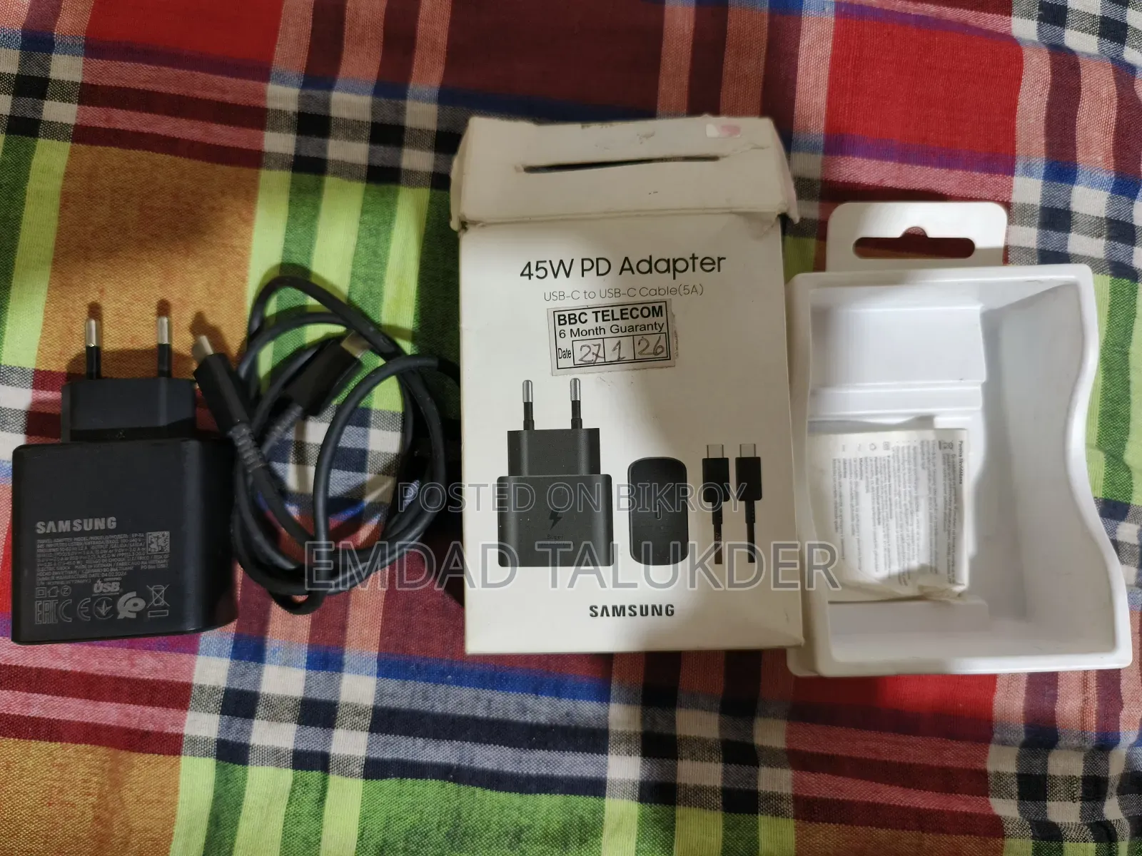 Samsung S22 Ultra 45 Watt Charger