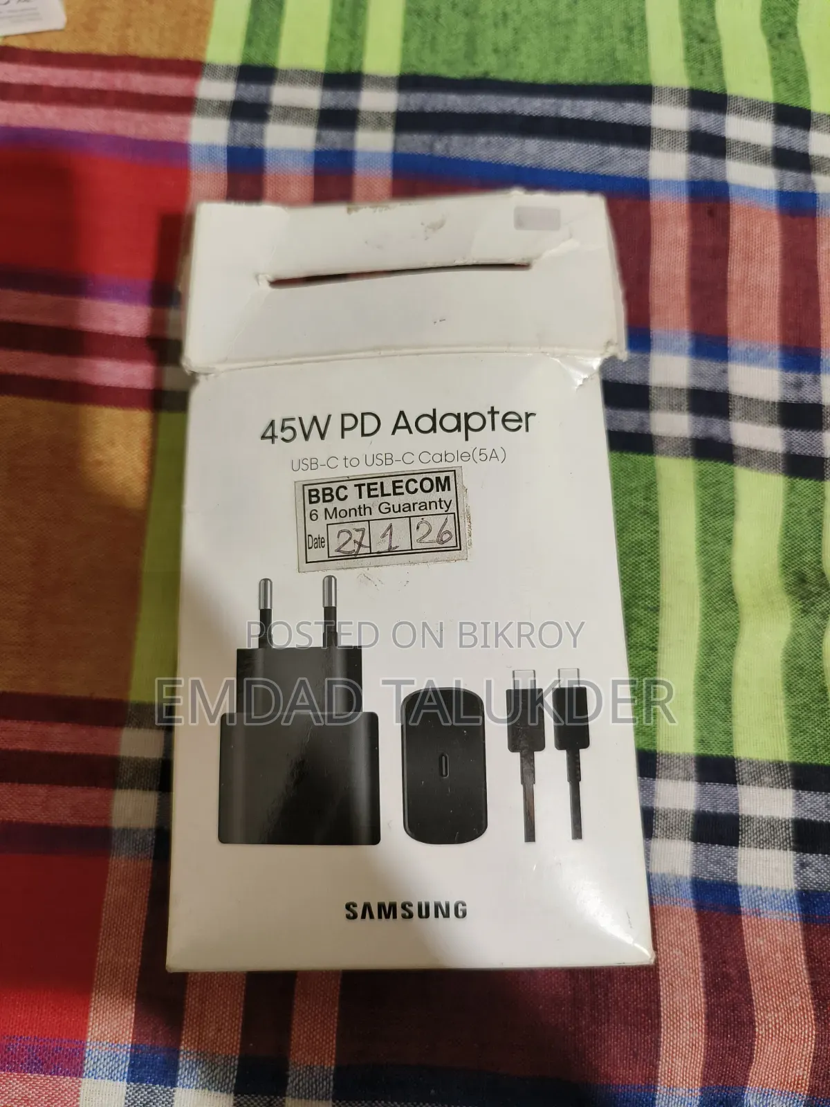 Samsung S22 Ultra 45 Watt Charger