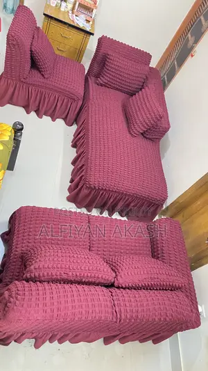 Maroon Color Sofa Set