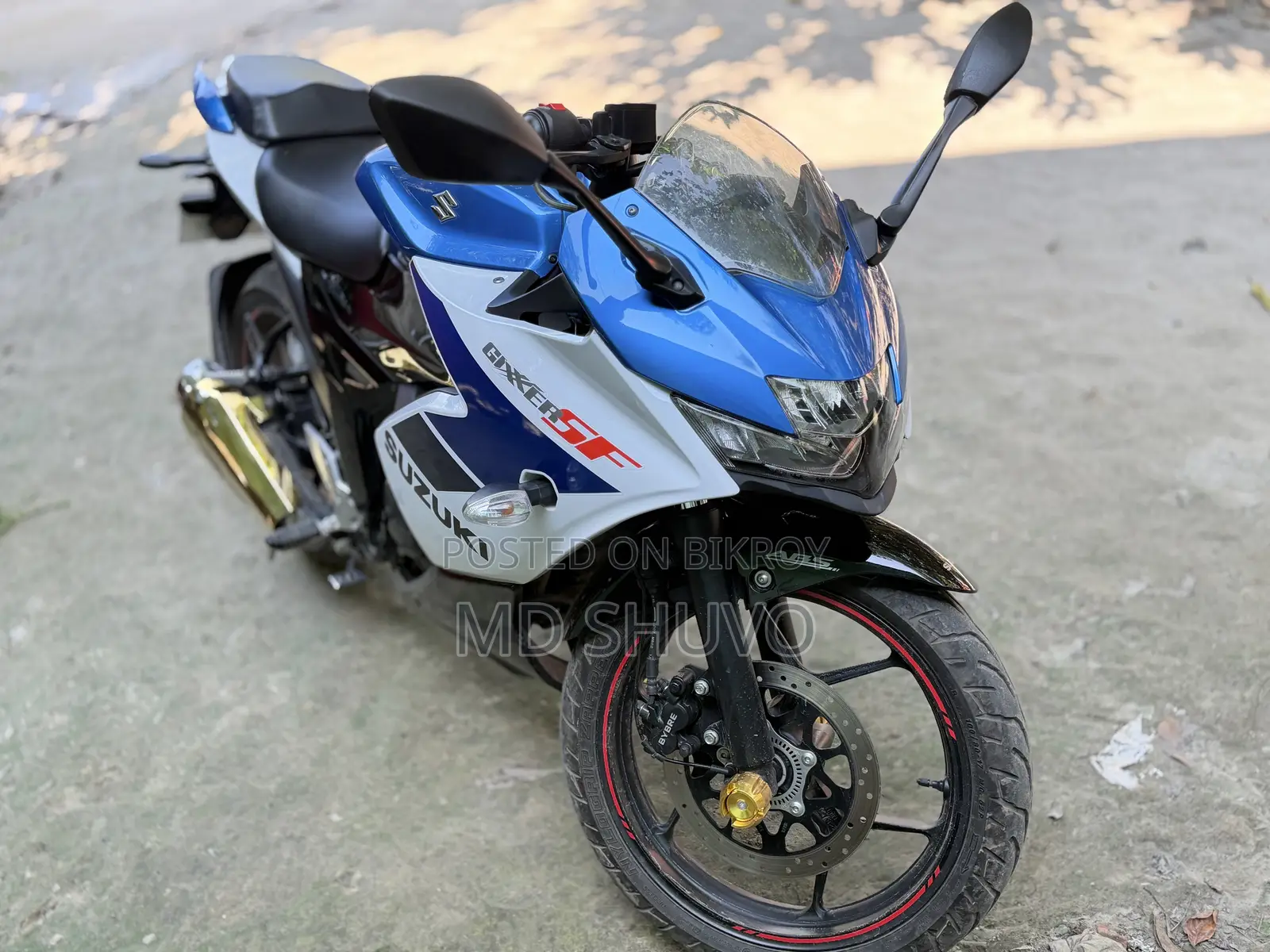 Suzuki Gixxer SF 2025 Blue