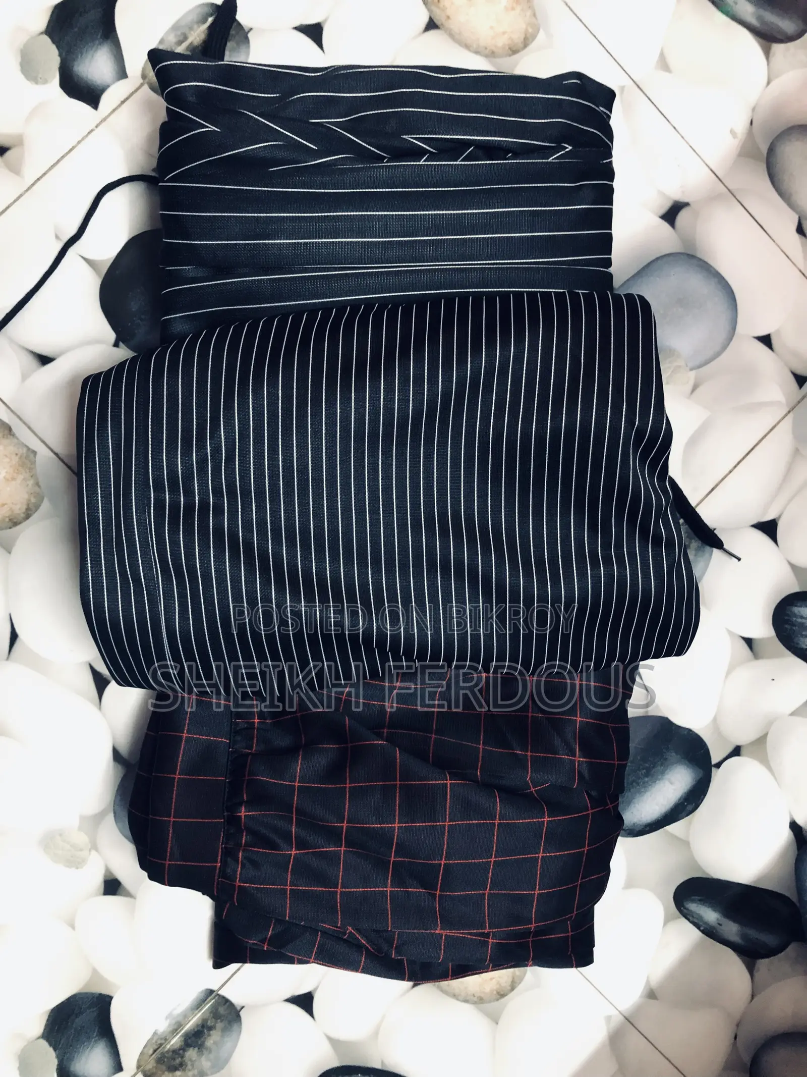 3 pieces of good quality trousers.