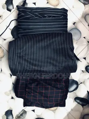 3 pieces of good quality trousers.