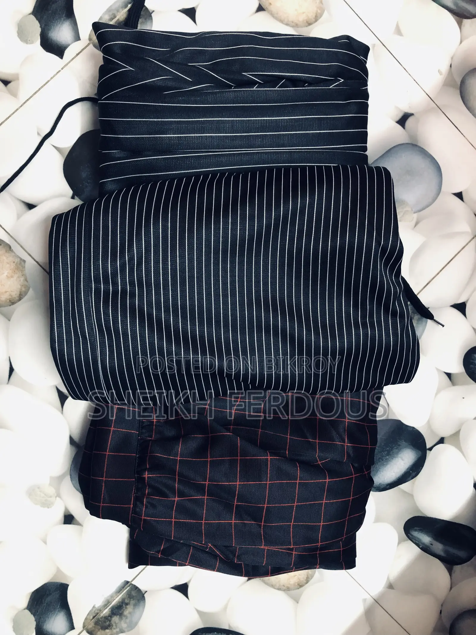 3 pieces of good quality trousers.