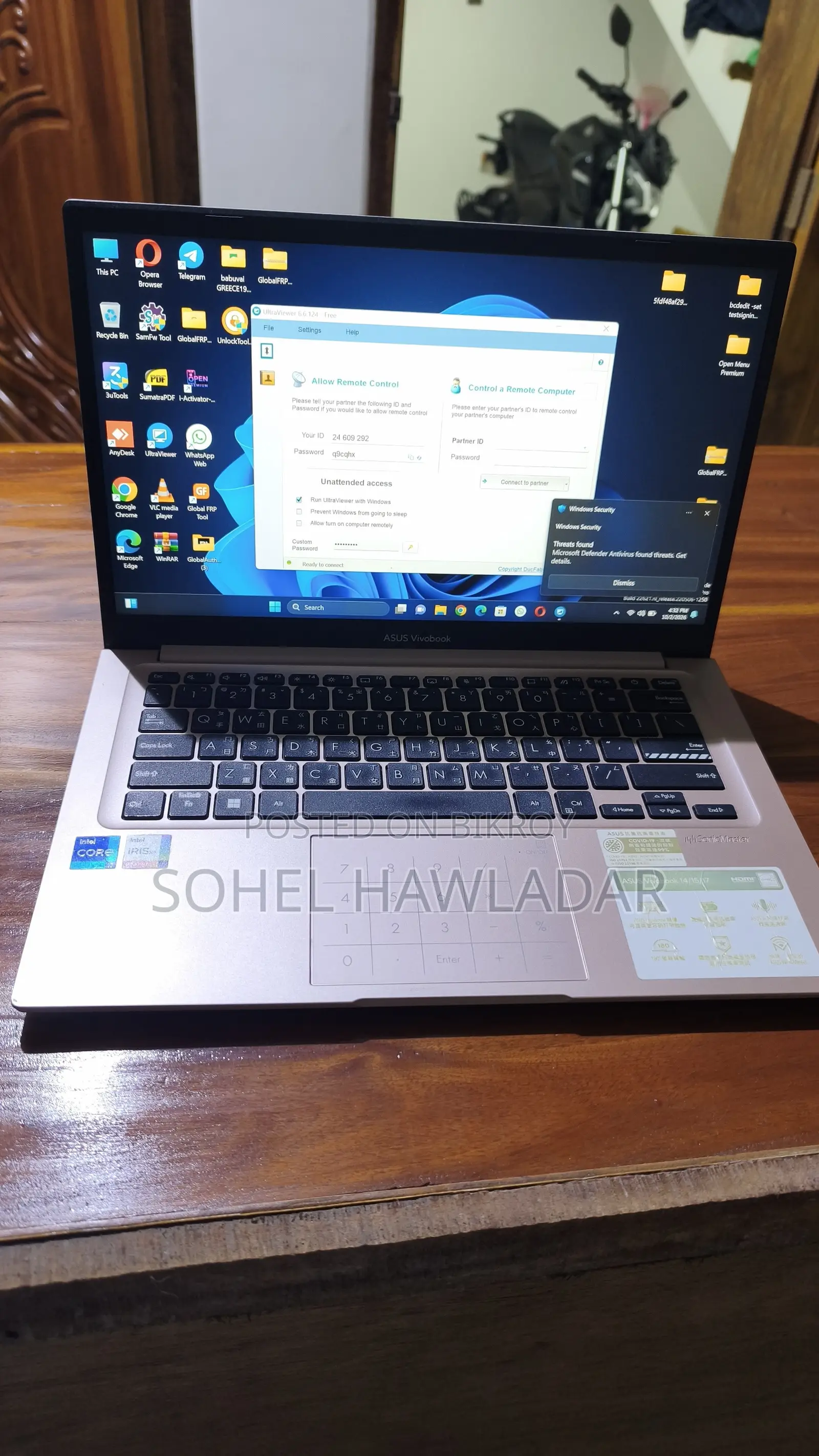 Laptop Asus Eee PC 904HA 16GB Intel Core i7 SSD 500GB