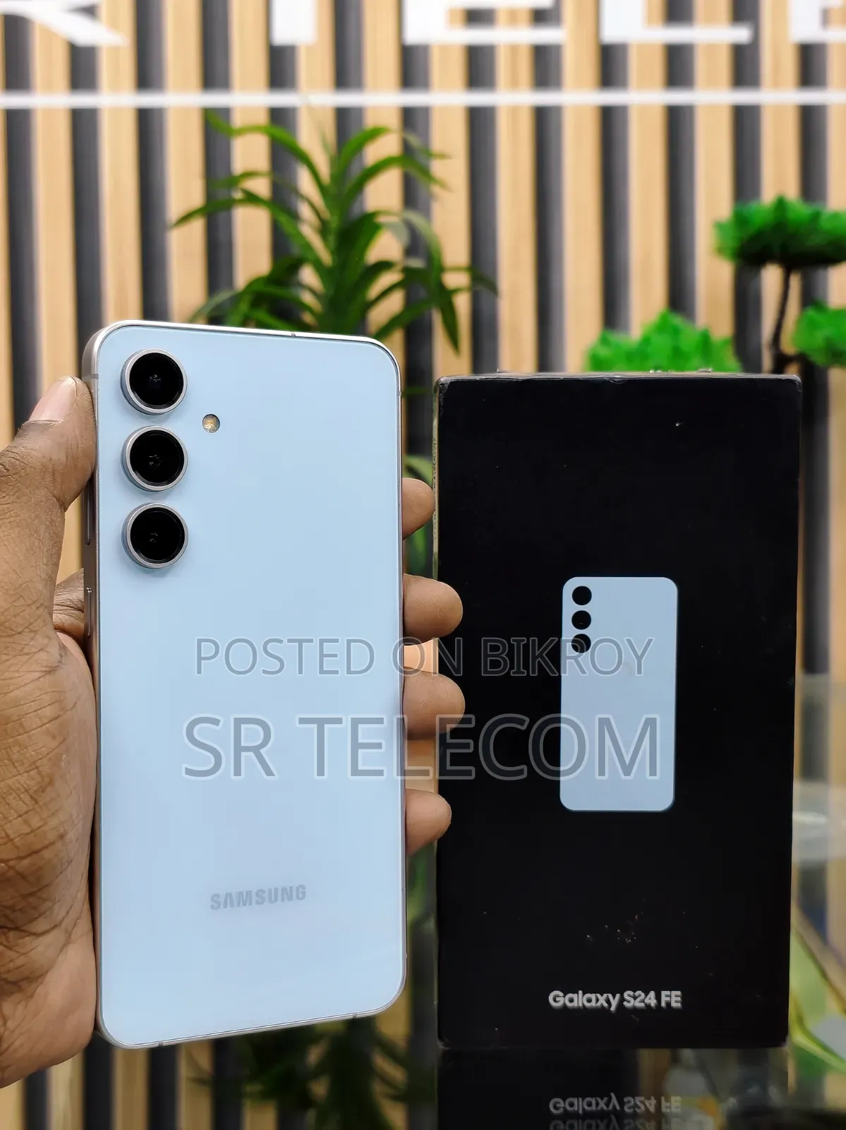 স্যামসাং গ্যালাক্সি এস২৪ এফই ২৫৬ জিবি ব্লু