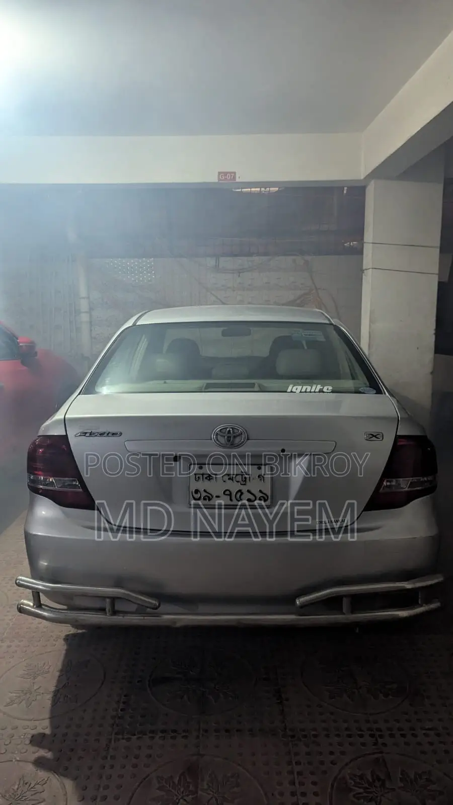 Toyota Axio 1.5 G 2WD 2011 Silver