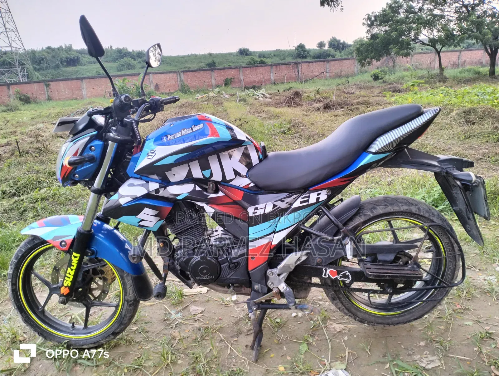 Suzuki Gixxer 2018 Blue
