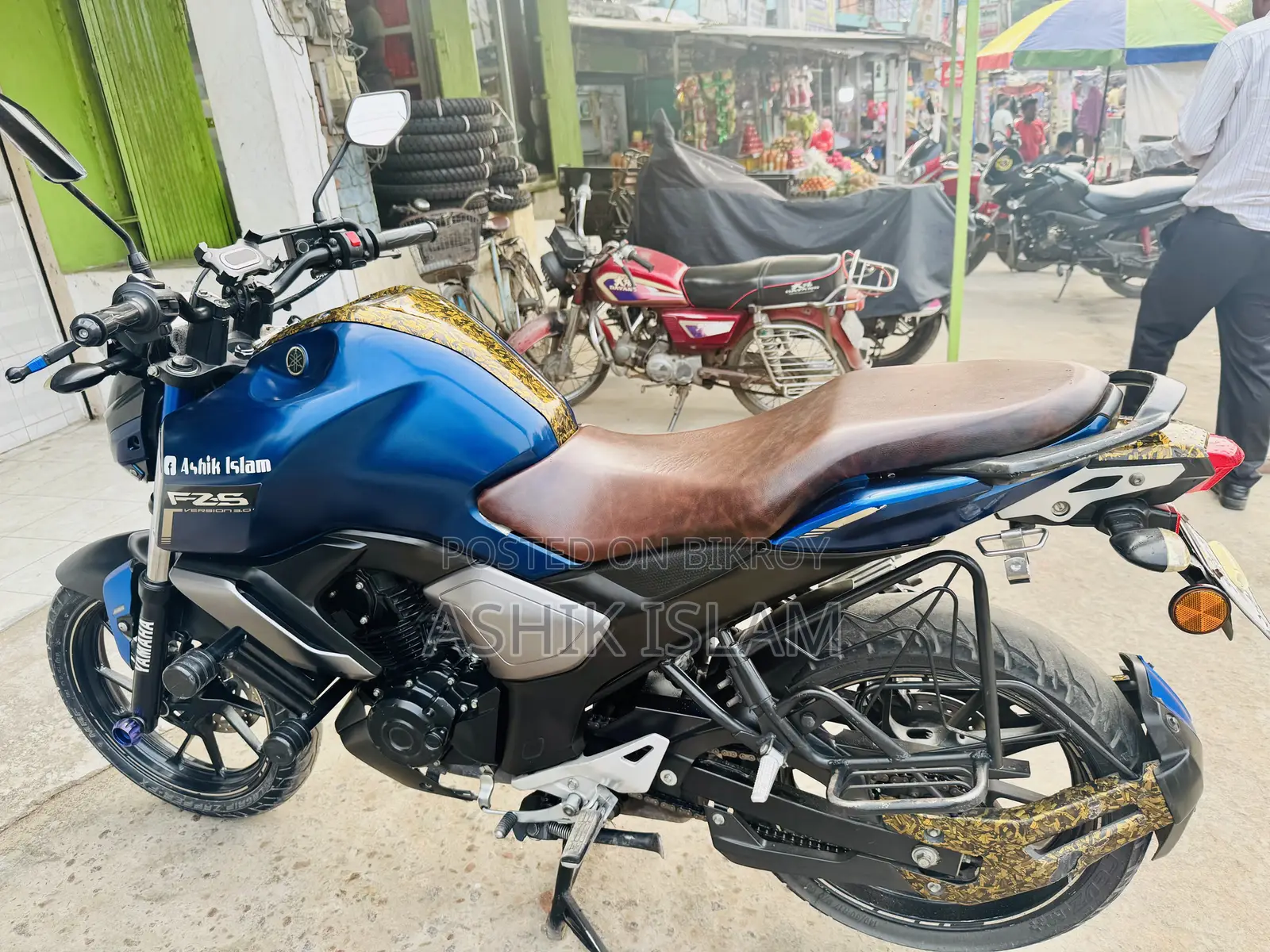 Yamaha FZS V3 2021 Blue