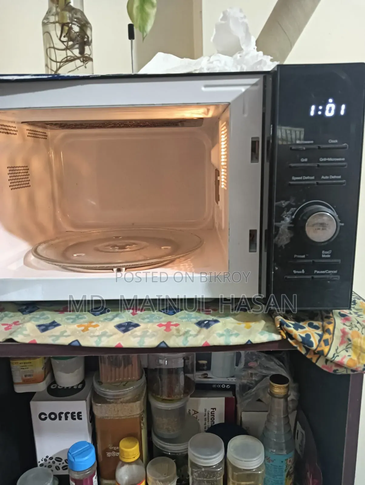 Microwave Oven With Rack Model SMW25GCHLP