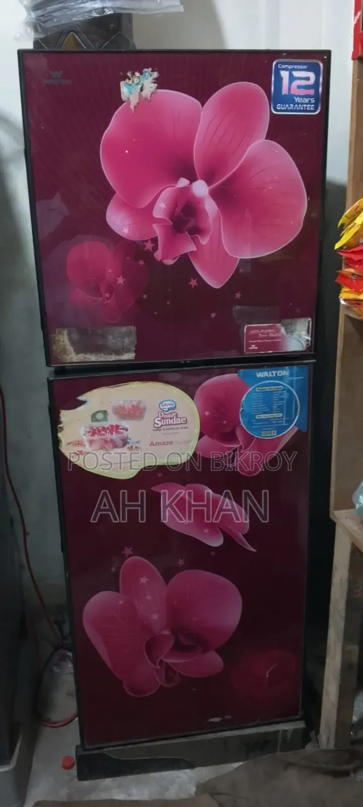 ওয়ালটন ফ্রিজ বিক্রি