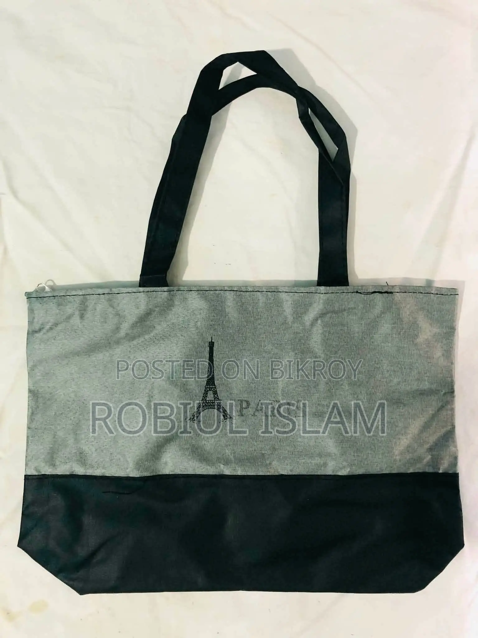 Stylish Paris Tote Bag | Large Shopping & Carry Bag