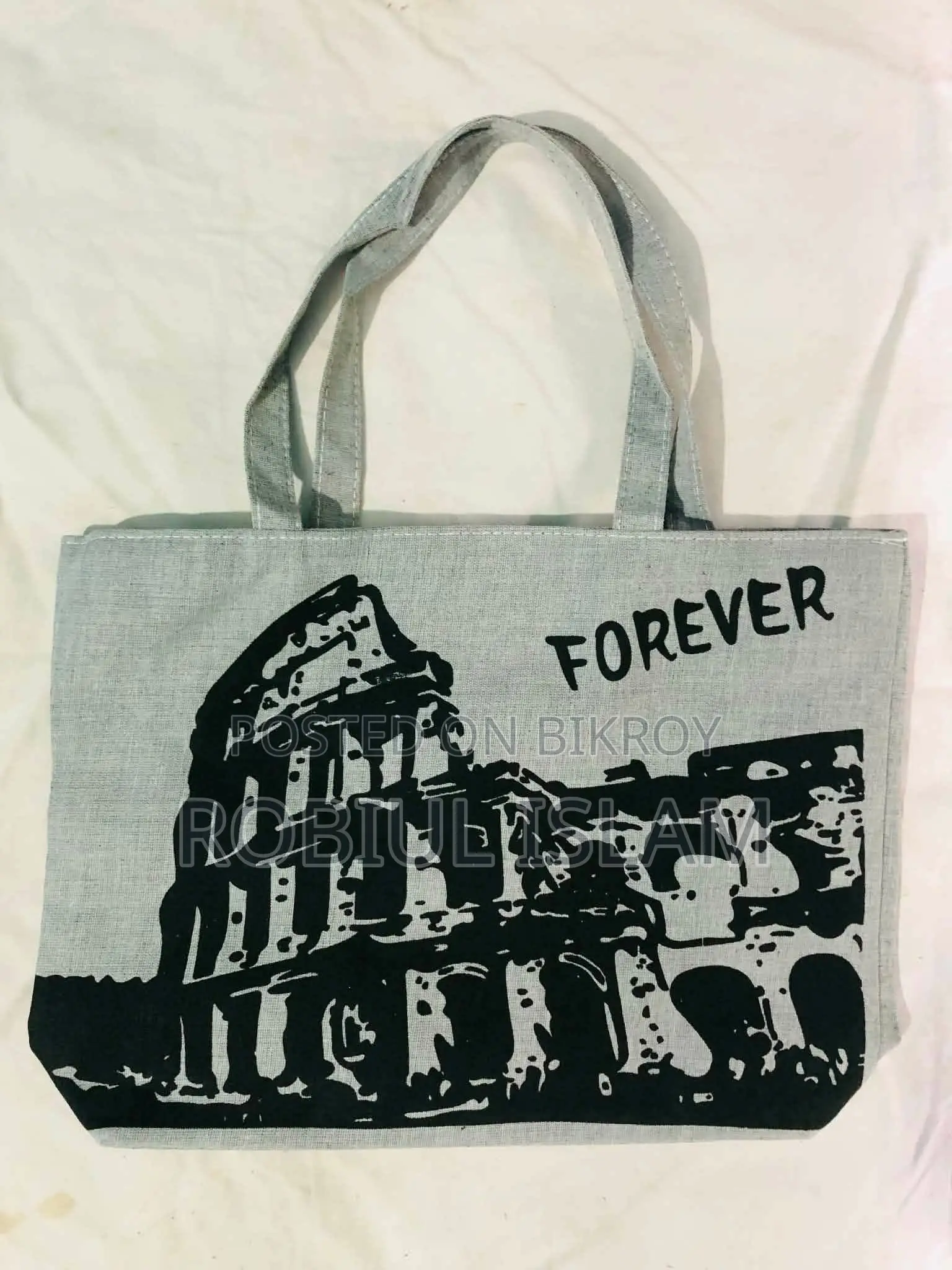 Stylish Paris Tote Bag | Large Shopping & Carry Bag