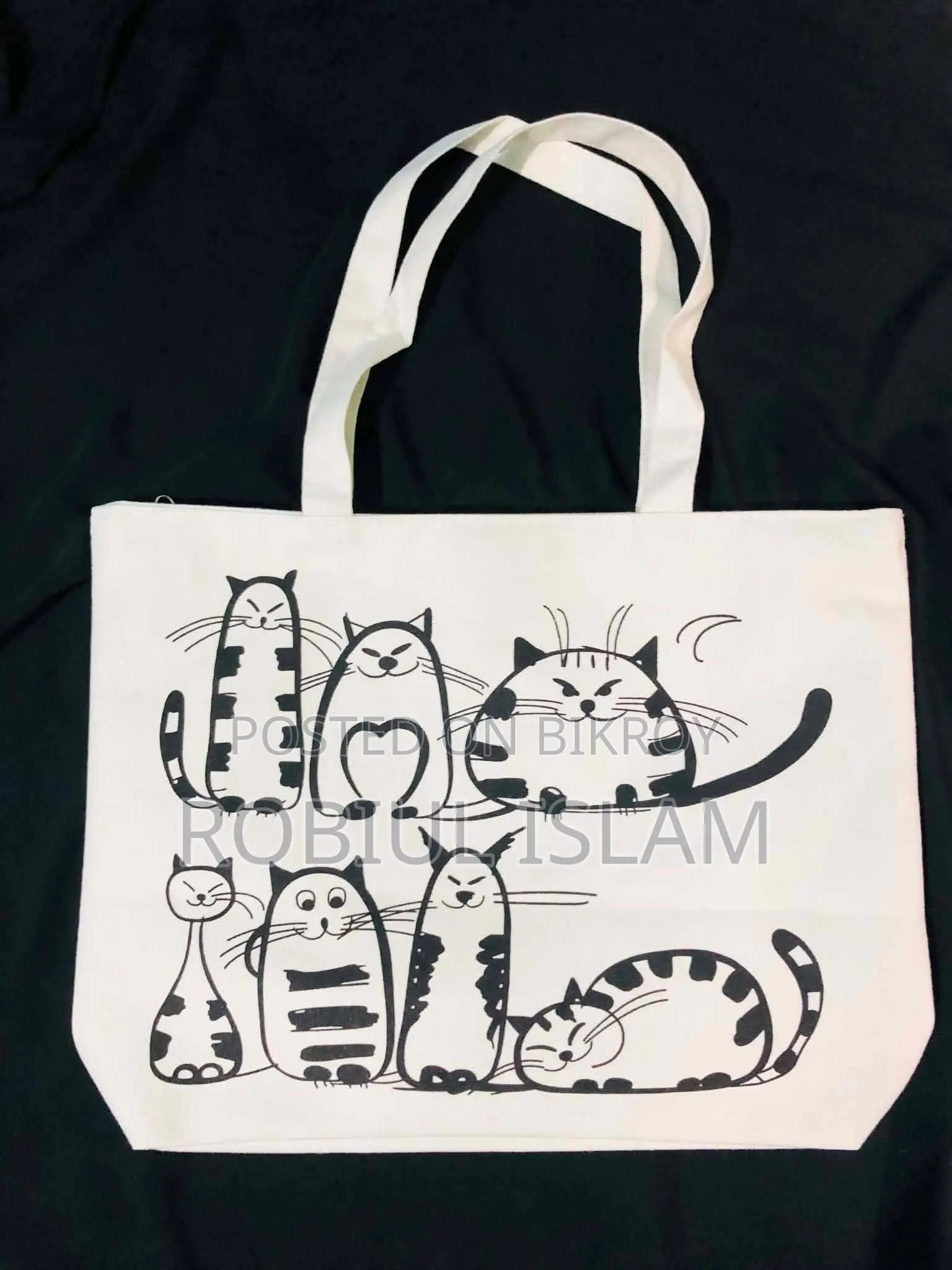 Stylish Paris Tote Bag | Large Shopping & Carry Bag