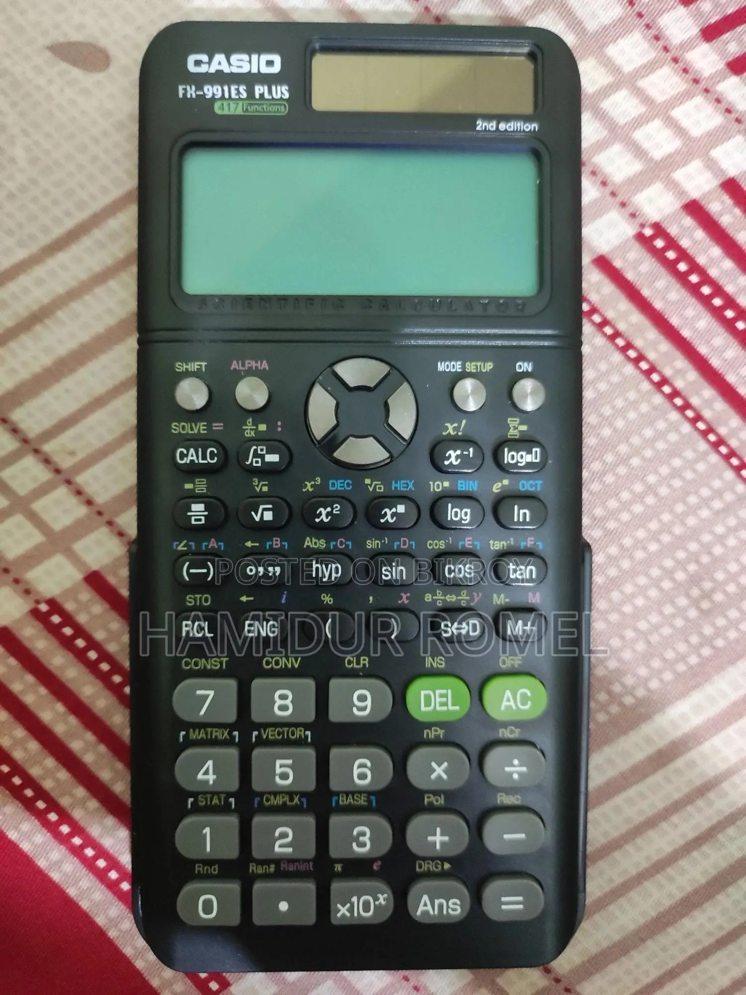 CASIO FX-991ES PLUS ২য় এডিশন