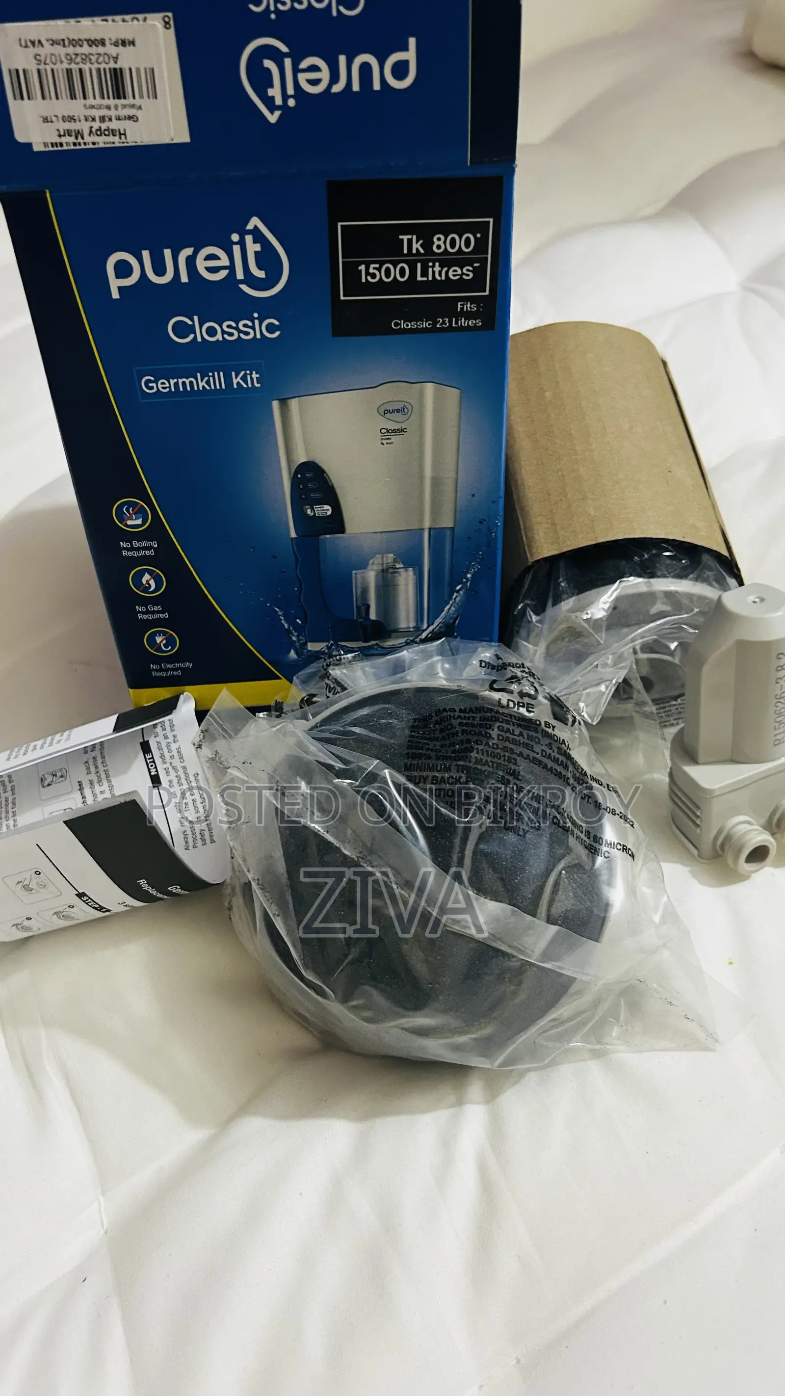 Pureit Water Filter New Kit