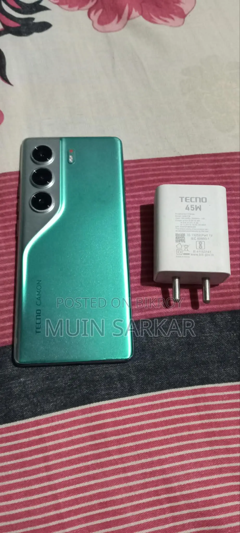 টেকনো ক্যামন ৪০ প্রো ৪জি ২৫৬ জিবি ব্লু