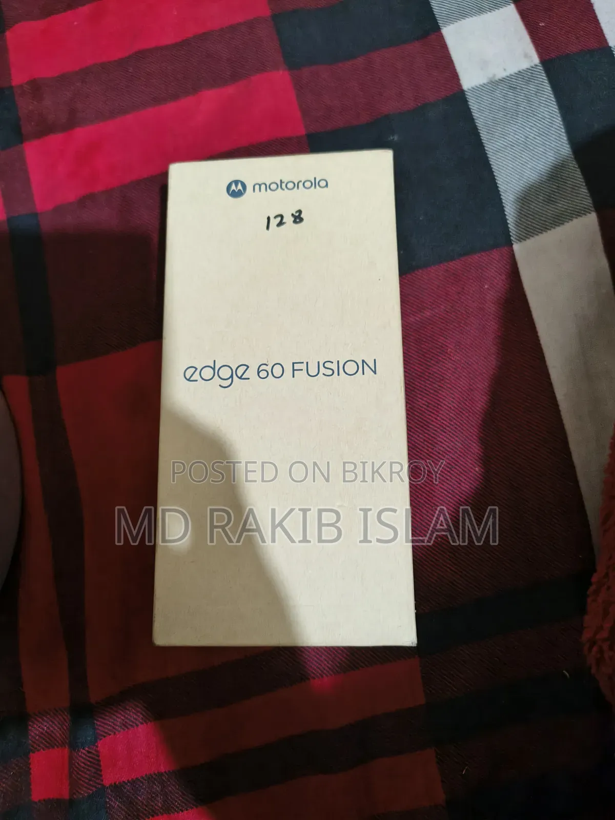 মটোরোলা এজ ৬০ ফিউশন ১২৮ জিবি নীল