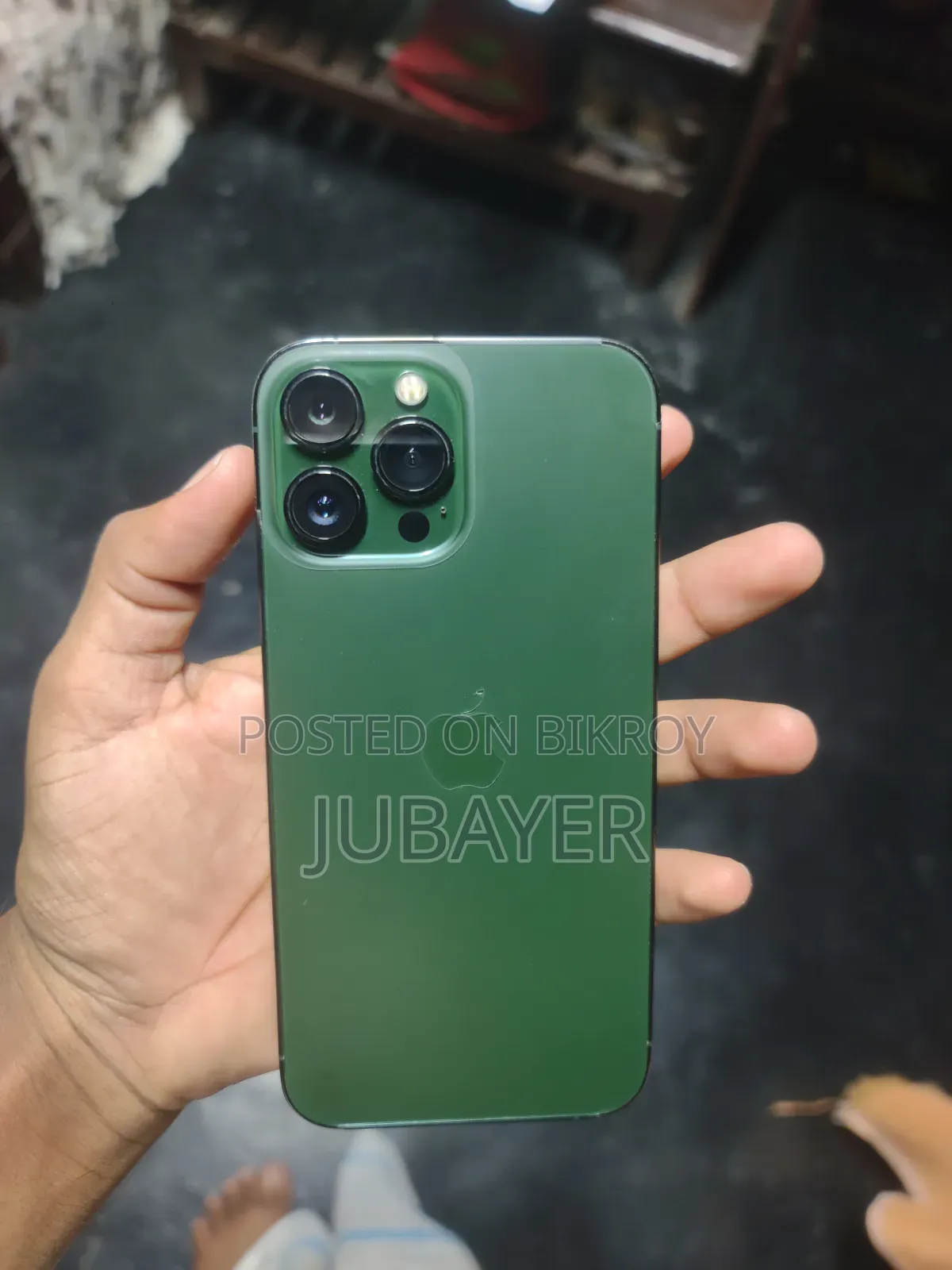 অ্যাপল আইফোন ১৩ প্রো ম্যাক্স ১২৮ জিবি গ্রিন