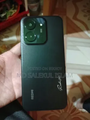 নতুন শাওমি রেডমি ১৫সি ৪জি ২৫৬ জিবি ব্ল্যাক