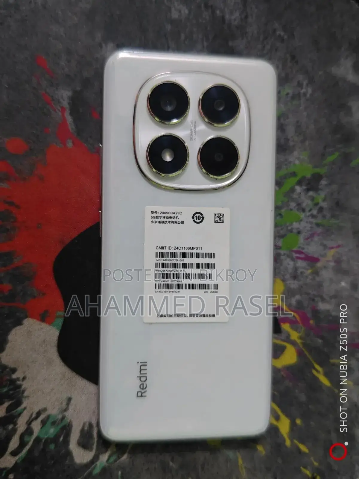 Xiaomi Redmi Note 14 Pro 5G 256 GB White