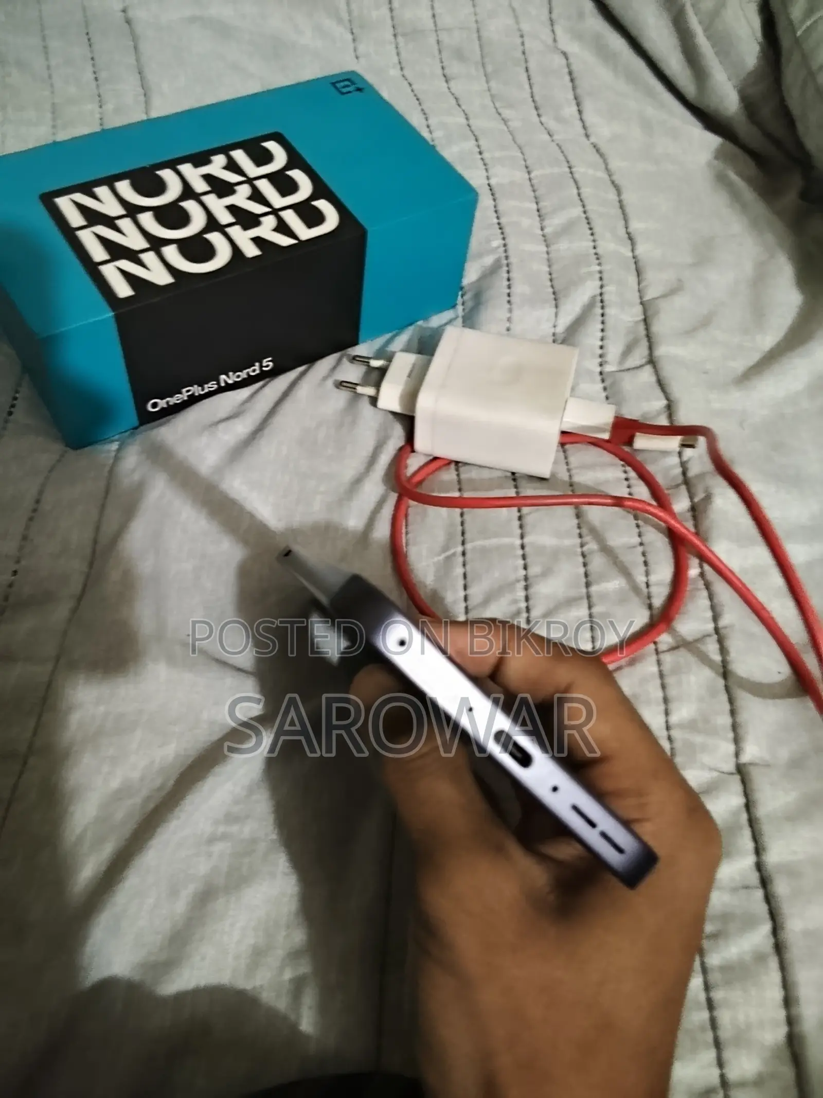 ওয়ানপ্লাস নর্ড ৫ ৫১২ জিবি গ্রে