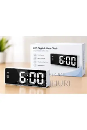 LED Mini Digital Alarm Clock – Compact Digital