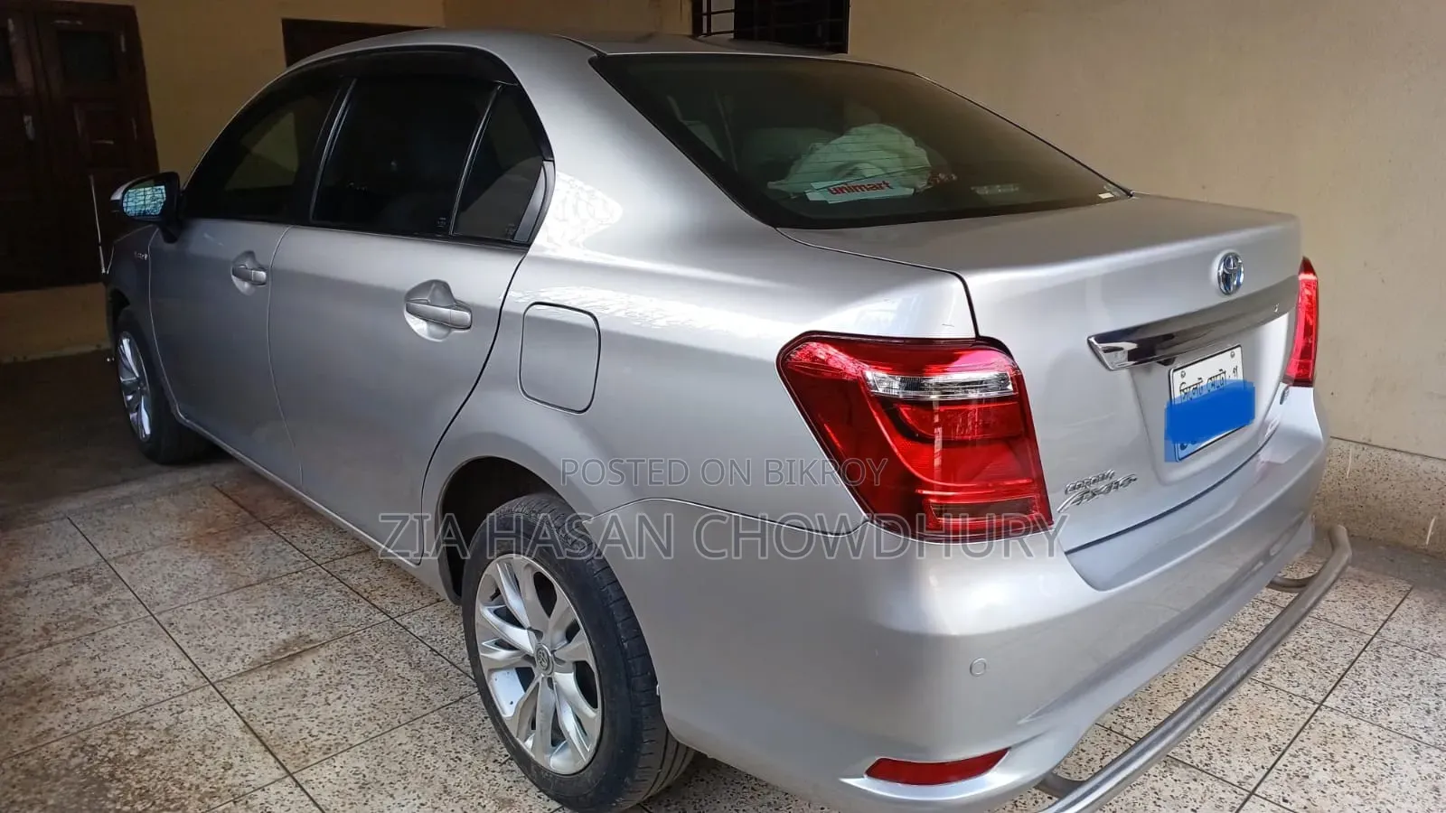 Toyota Axio 1.5 Hybrid G 2WD 2015 Silver