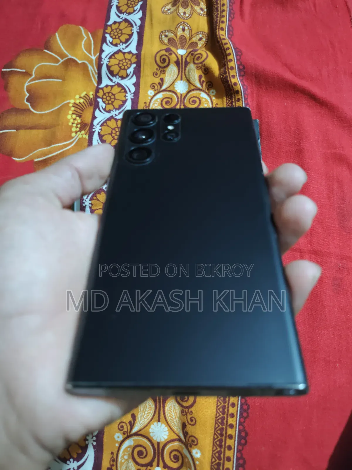 স্যামসাং গ্যালাক্সি এস২২ আল্ট্রা ১২৮ জিবি ব্ল্যাক