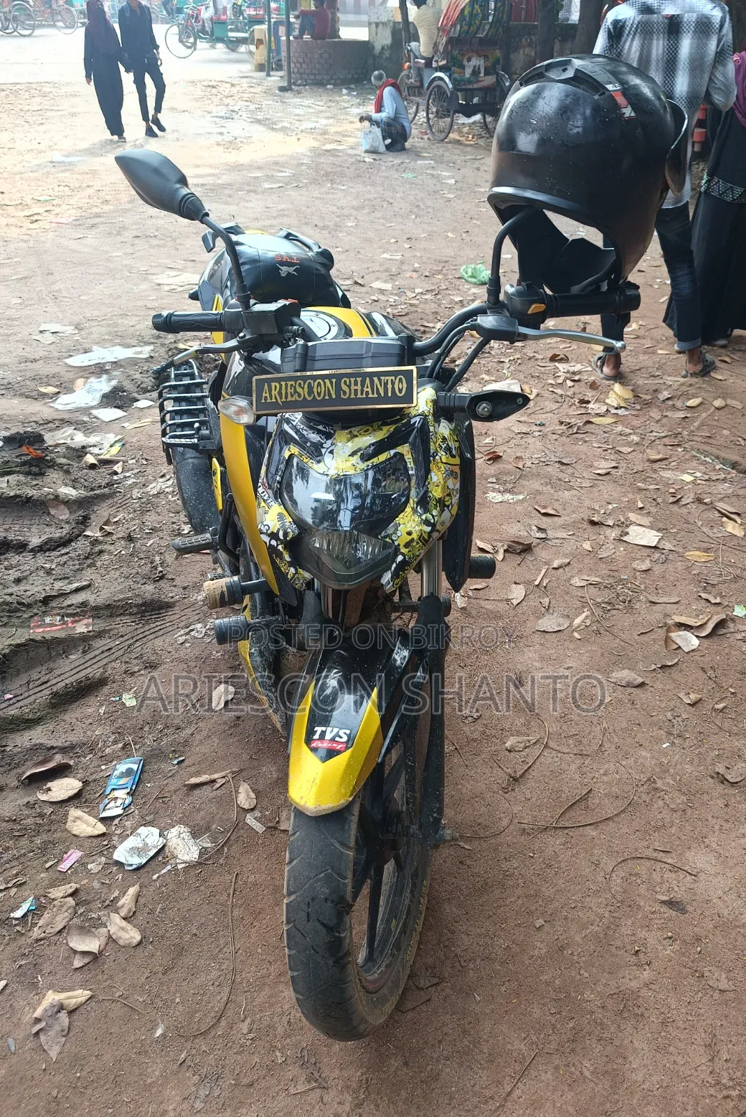 TVS Apache RTR 160 4V 2021 Black