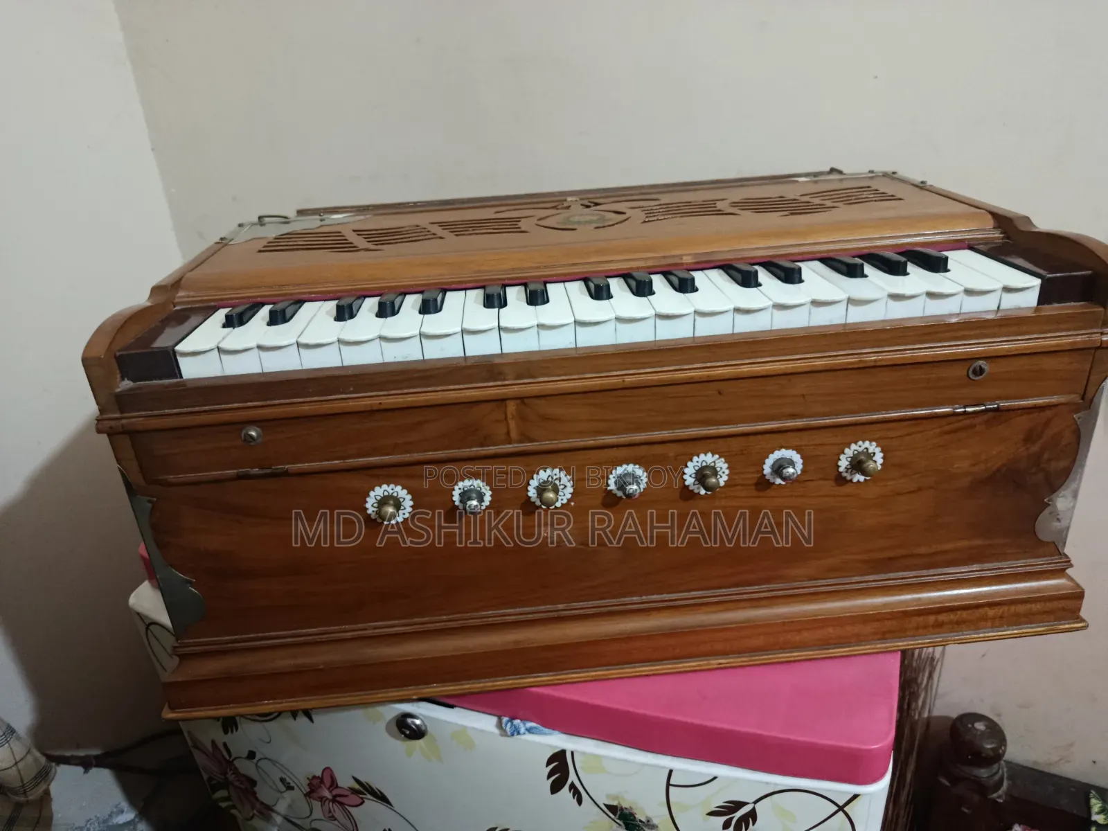 Brand Fresh Harmonium with No Issues, Bought as a Hobby but No Time to Play
