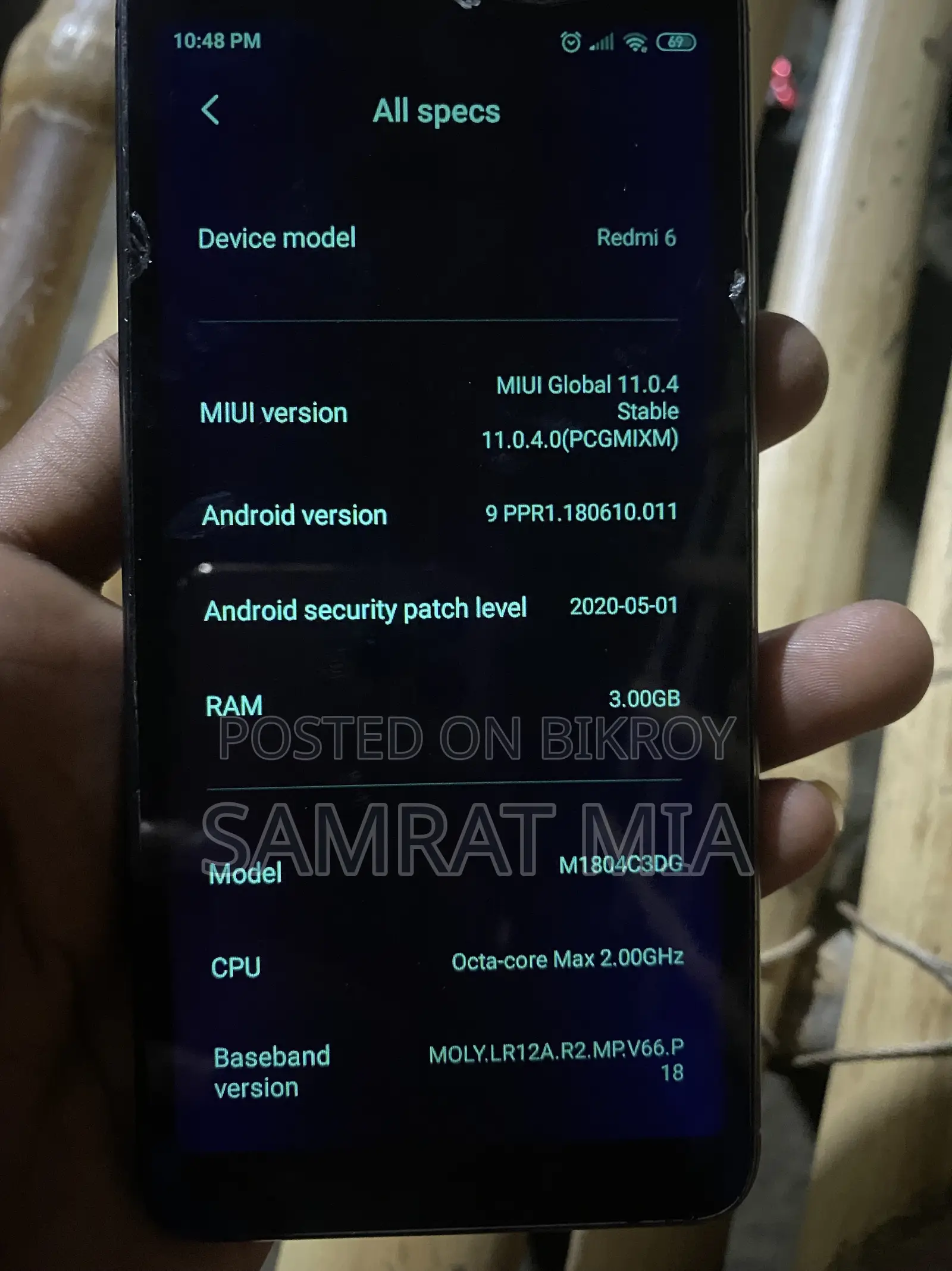 Xiaomi Redmi 6A 32 GB Black