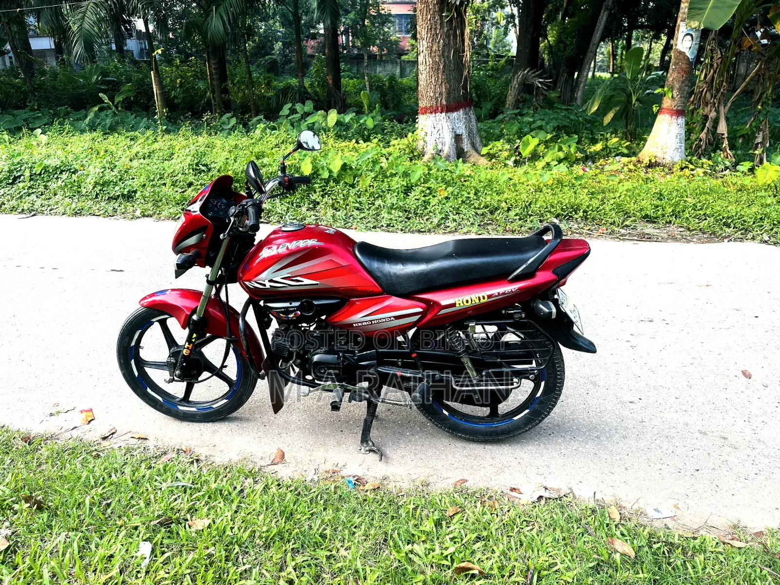 হিরো স্প্লেন্ডর ১১০ ২০১২ রেড