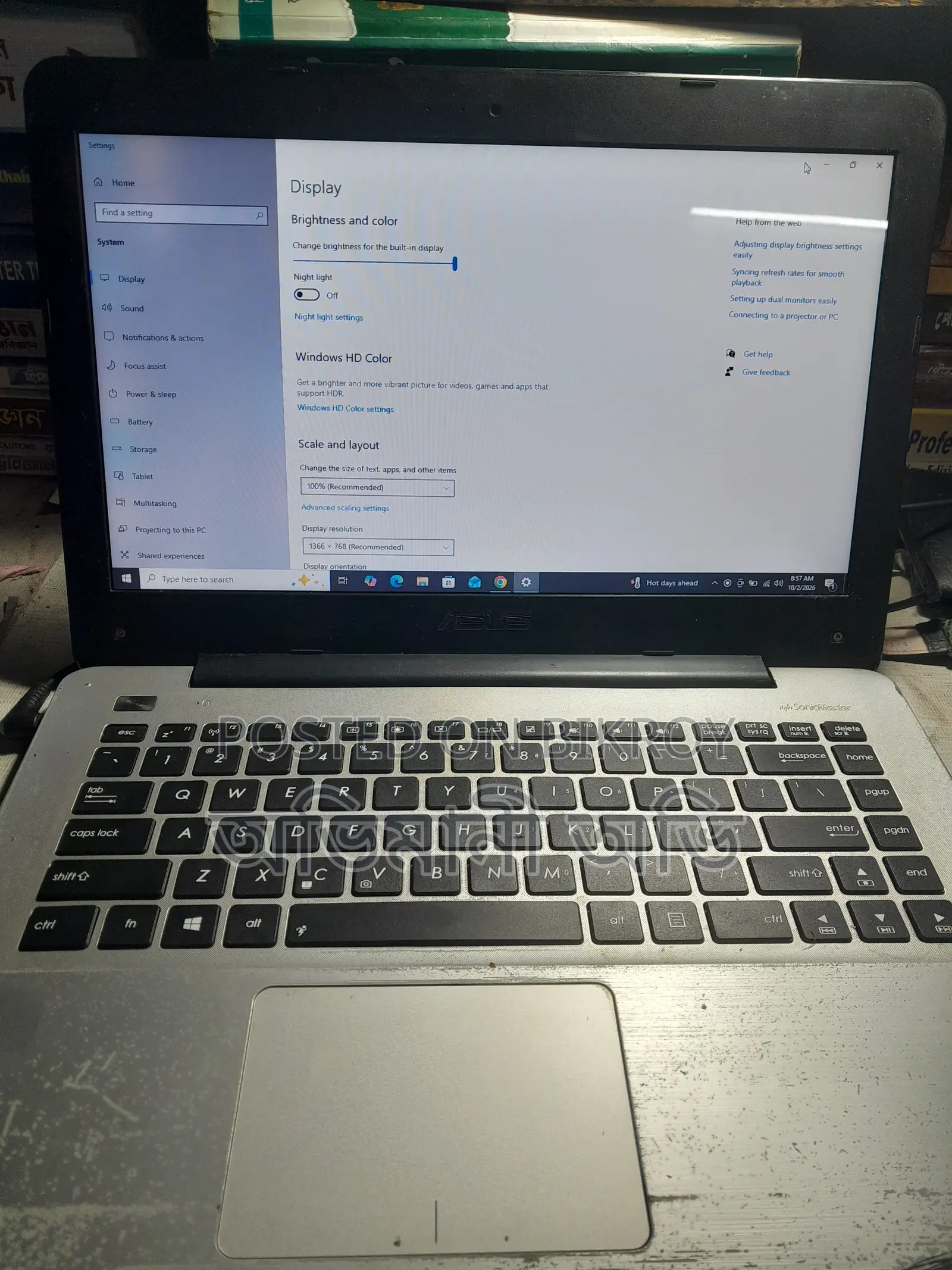 Laptop Asus X455LA 8GB Intel Core i5 SSD 128GB