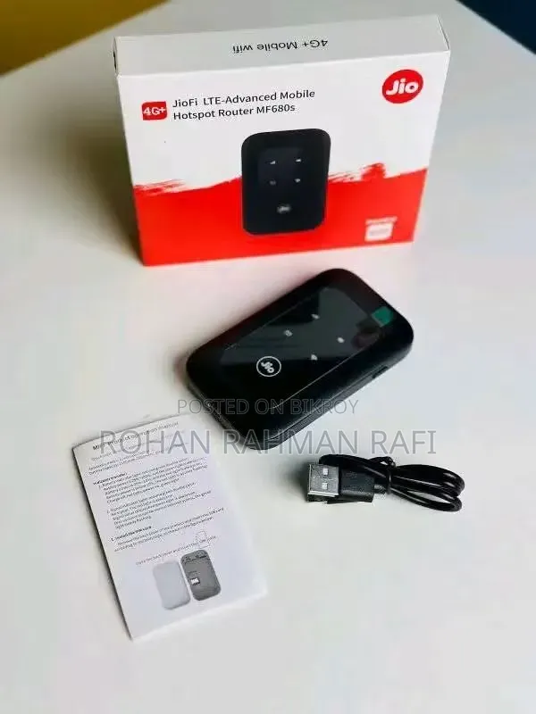 Jio Four-G LTE Pocket Router