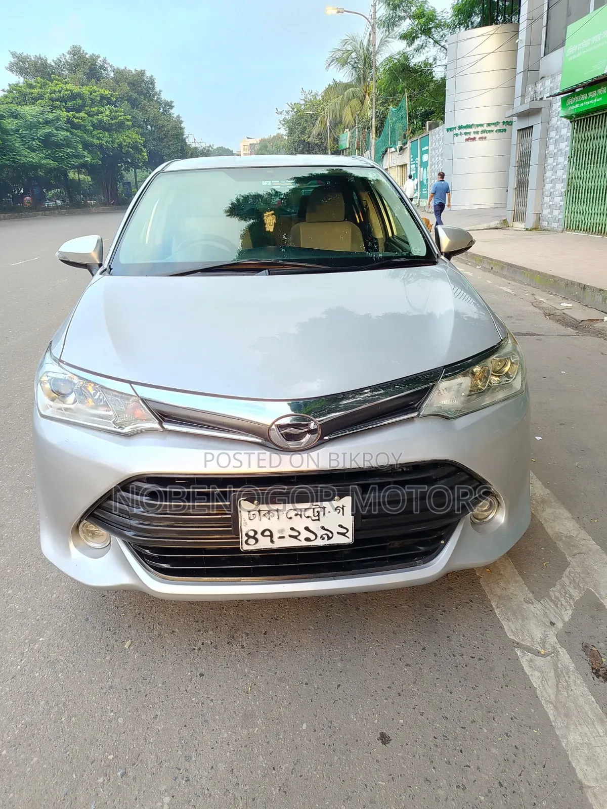 Toyota Axio 1.5 G Two Wheel Drive 2016 Silver