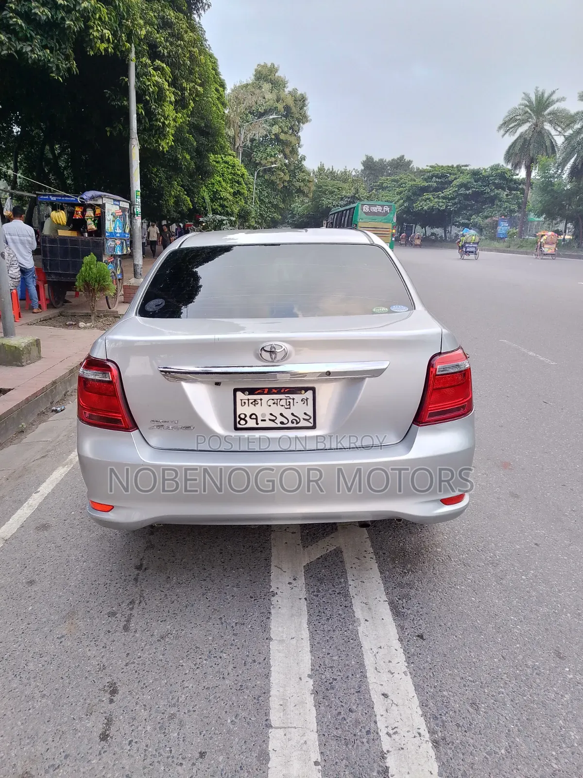 Toyota Axio 1.5 G Two Wheel Drive 2016 Silver