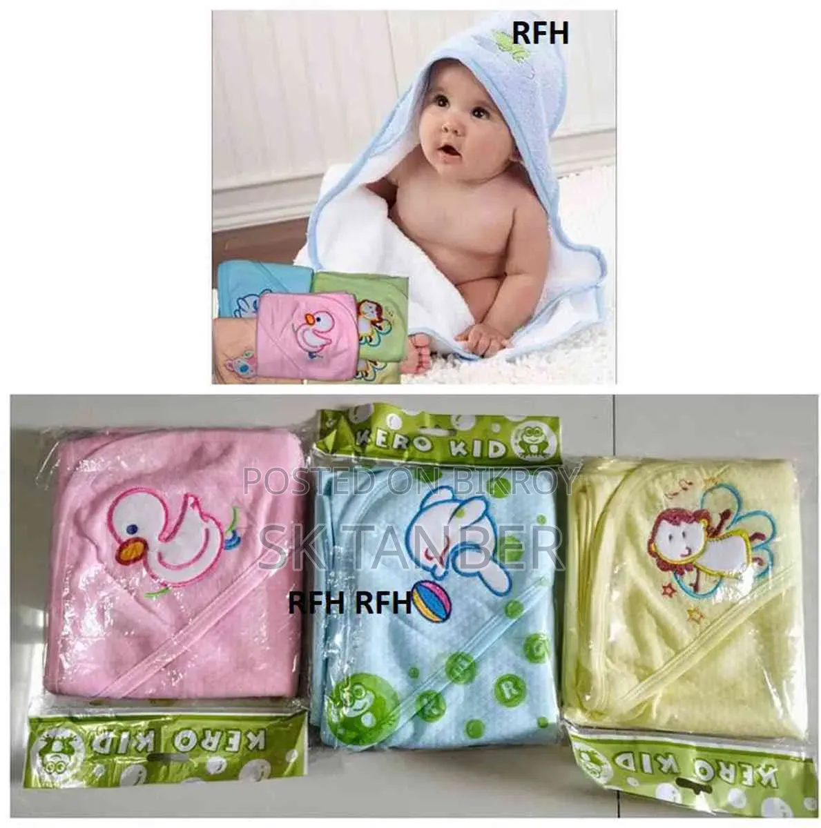 Newborn Wrap Blanket Cotton Fleece Blanket Children Bath Towel
