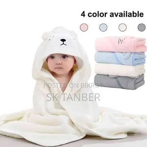 Newborn Wrap Blanket Cotton Fleece Blanket Children Bath Towel
