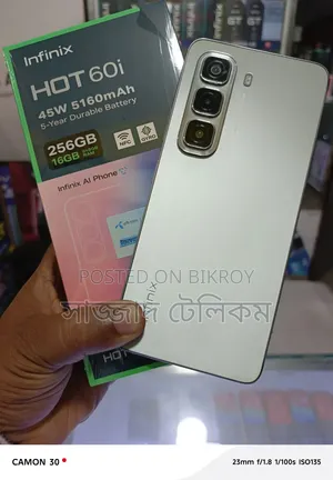 New Infinix Hot 60i 256 GB
