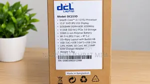 New Laptop 8GB Intel Core i3 SSHD (Hybrid) 512GB