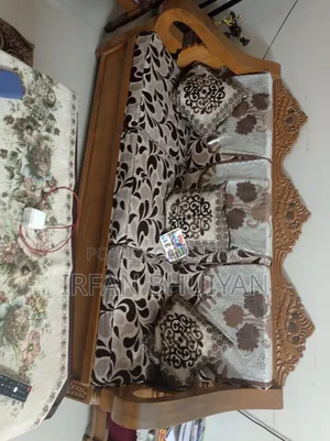খাঁটি সেগুন কাঠের সোফা