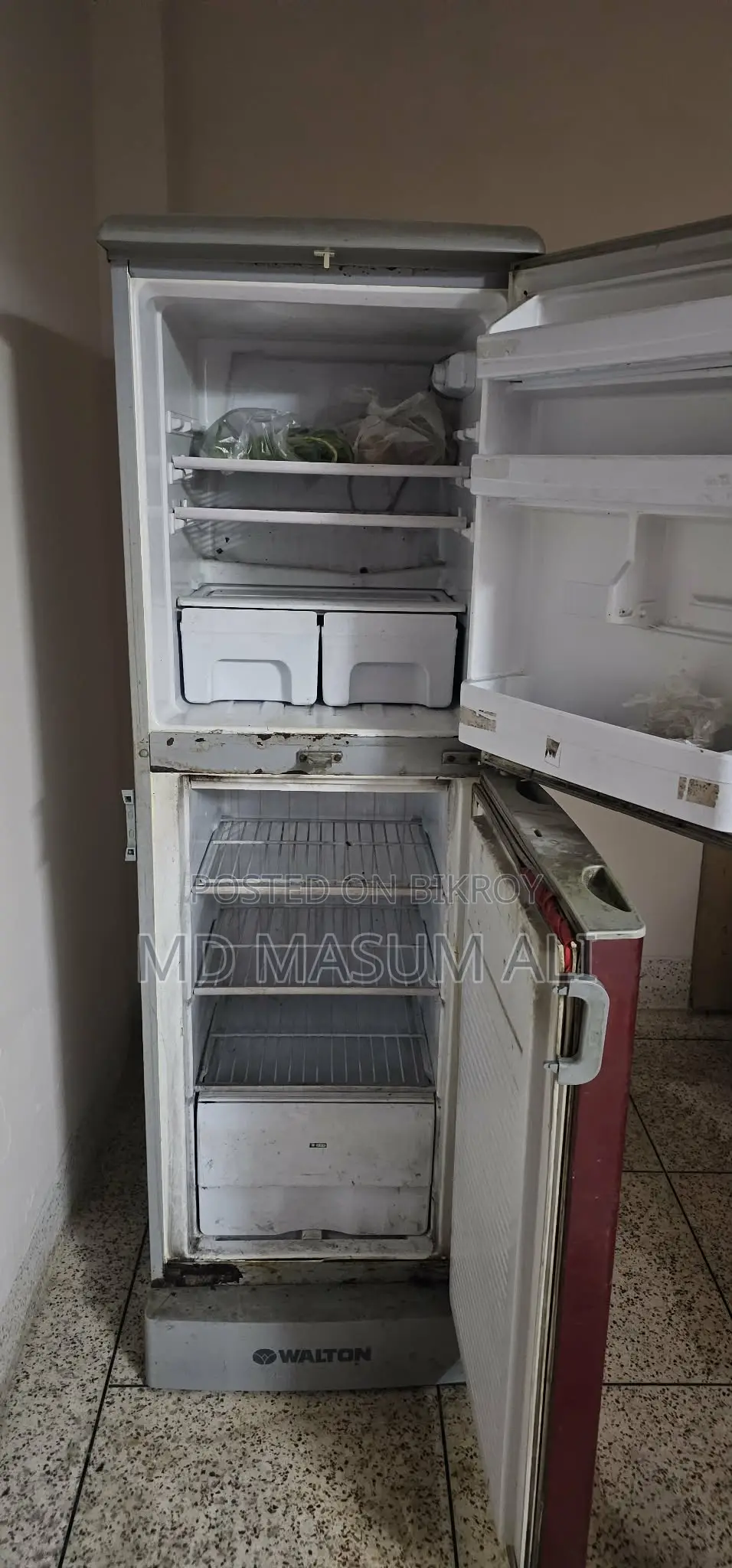 পুরাতন 14 CFT ওয়ালটন ফ্রিজ বিক্রি করা হবে।