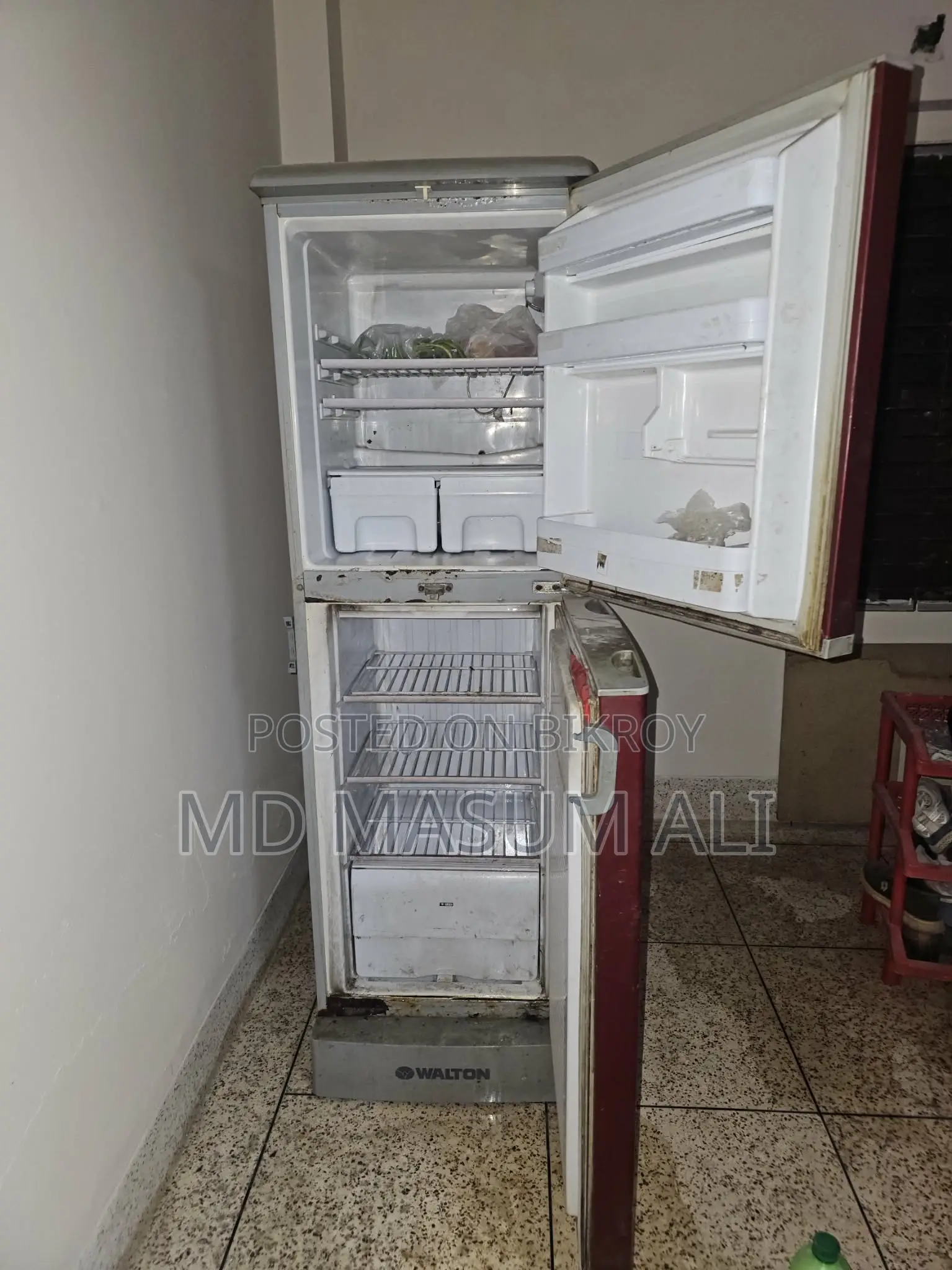 পুরাতন 14 CFT ওয়ালটন ফ্রিজ বিক্রি করা হবে।