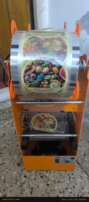 Juice Cup Sealer Machine