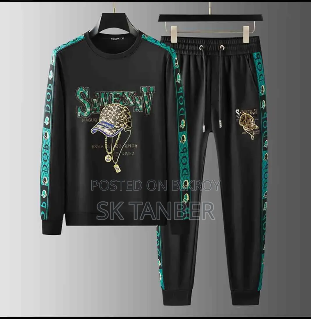 Premium Cotton Full Sleeve T-Shirt & Trouser Set