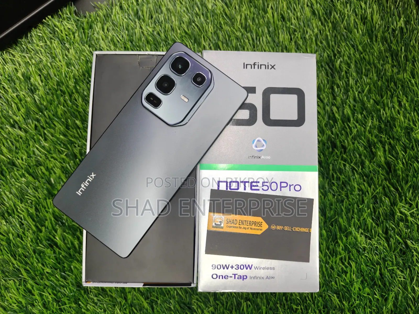 ইনফিনিক্স নোট ৫০ প্রো ২৫৬ জিবি সিলভার