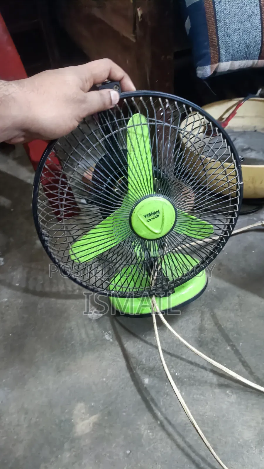 ক্লিক ৯ ইঞ্চি হাই স্পিড ফ্যান