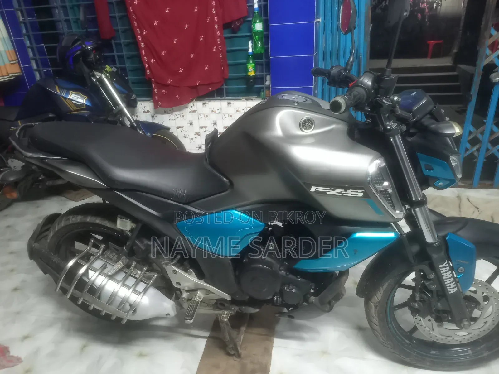 Yamaha FZS V3 2021 Gray